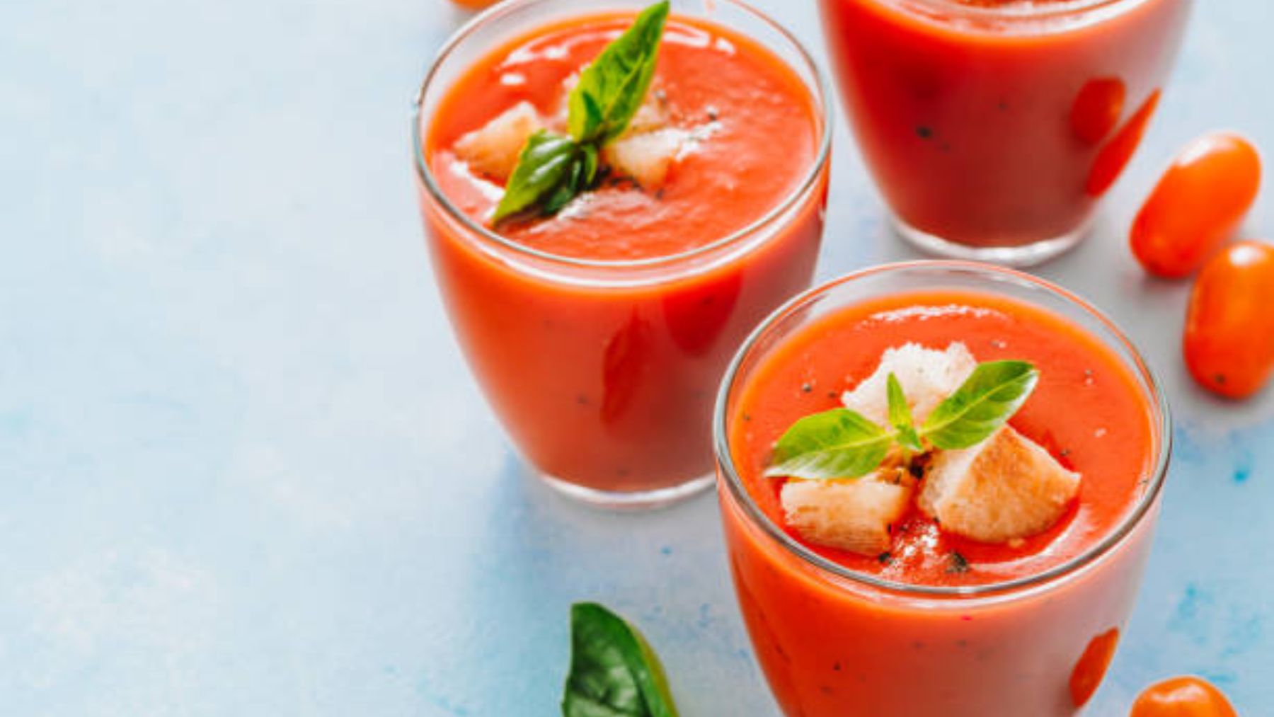 Descubre el truco para que no repita el gazpacho