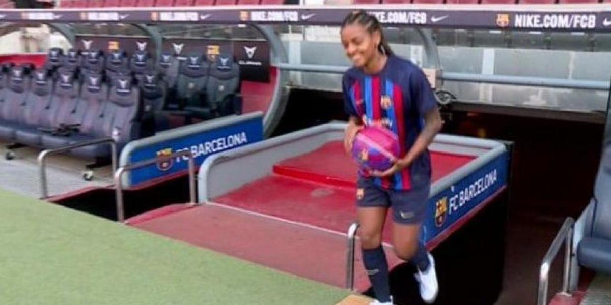 Desvelan por error el fichaje de Geyse por el Barça