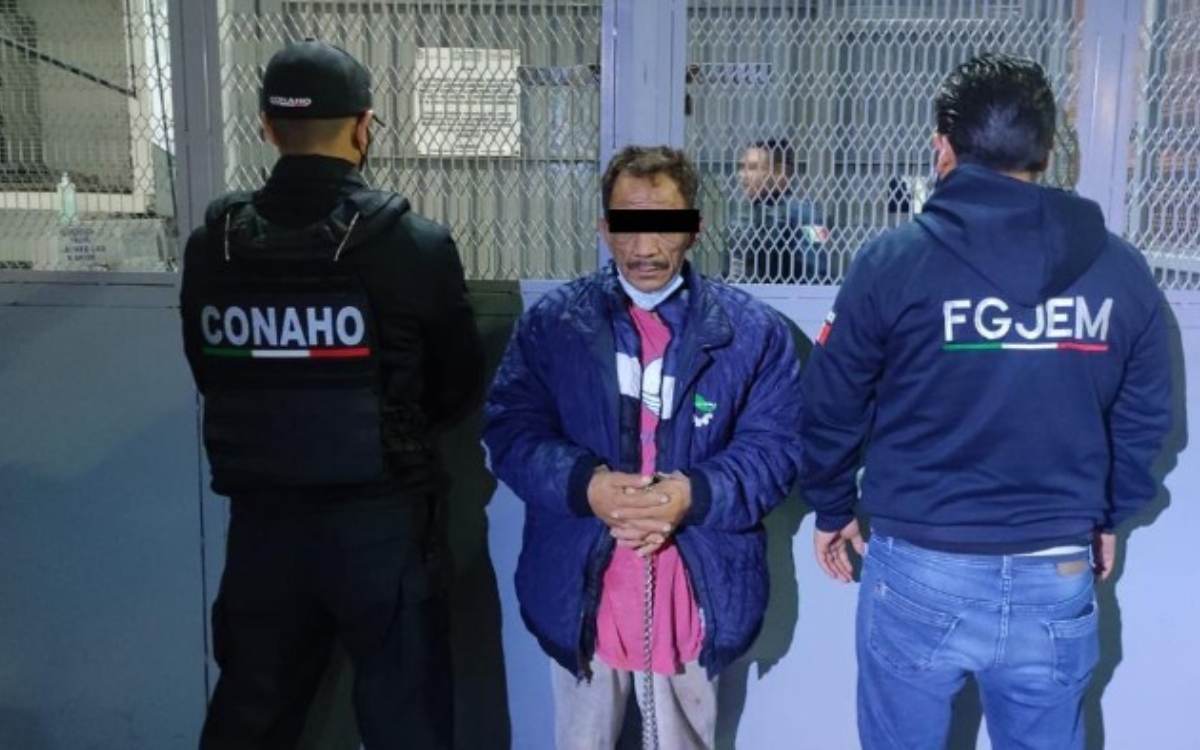 Detienen a sujeto por presuntamente asfixiar a su pareja en Edomex; afirmaba que ‘era de su propiedad’