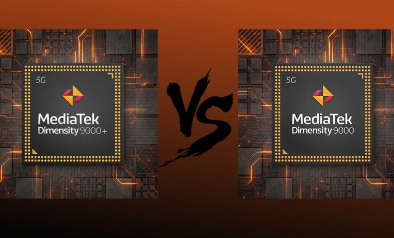 Dimensión 9000 Plus vs. Dimensity 9000: Esto es lo que es diferente