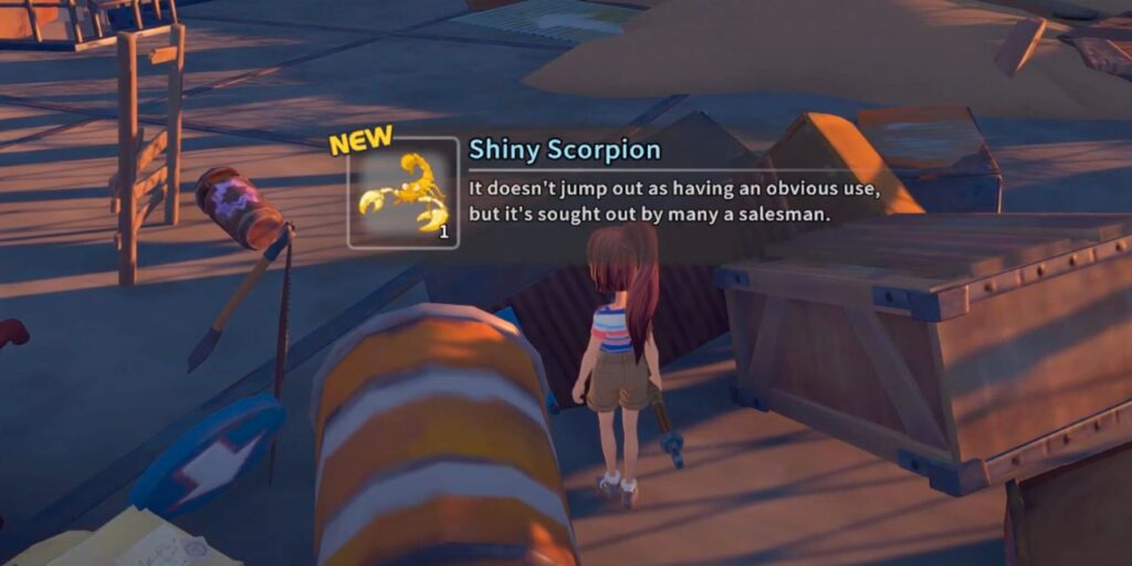 Dónde encontrar escorpiones brillantes en mi tiempo en Sandrock (y qué hacen)