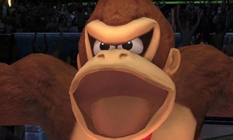 Donkey Kong se ve aterrador en la imagen de BTS Smash Bros