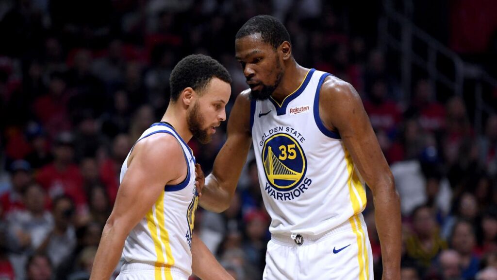 Durant se pica con Green y Curry en la previa de las Finales de la NBA