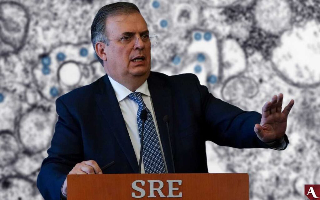 Ebrard da positivo a Covid-19 tras evento de 'destape'
