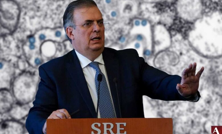 Ebrard da positivo a Covid-19 tras evento de 'destape'