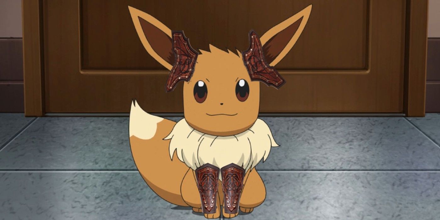 Eevee de Pokémon se convierte en una guerrera valquiria en un majestuoso cosplay
