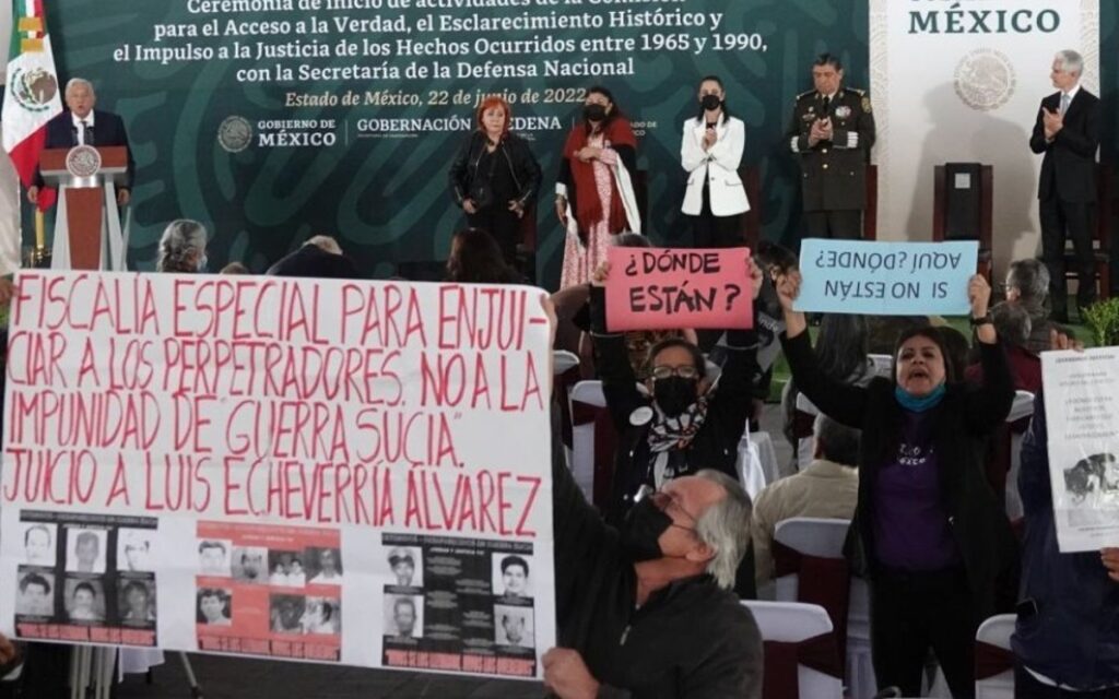 Ejército no ha entregado expedientes de represión durante gobierno de AMLO