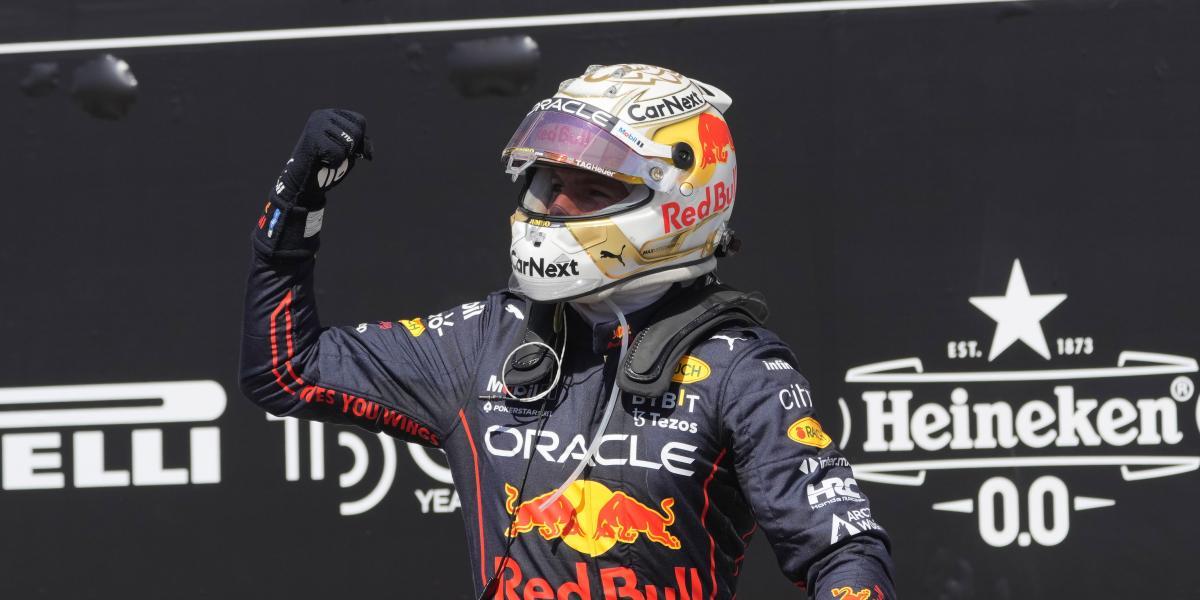 El 46, el nuevo número talismán para Verstappen