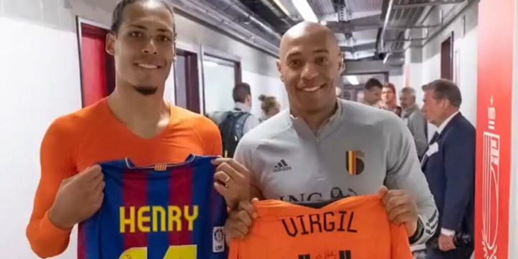 El Barça, nexo de unión Henry-Van Dijk