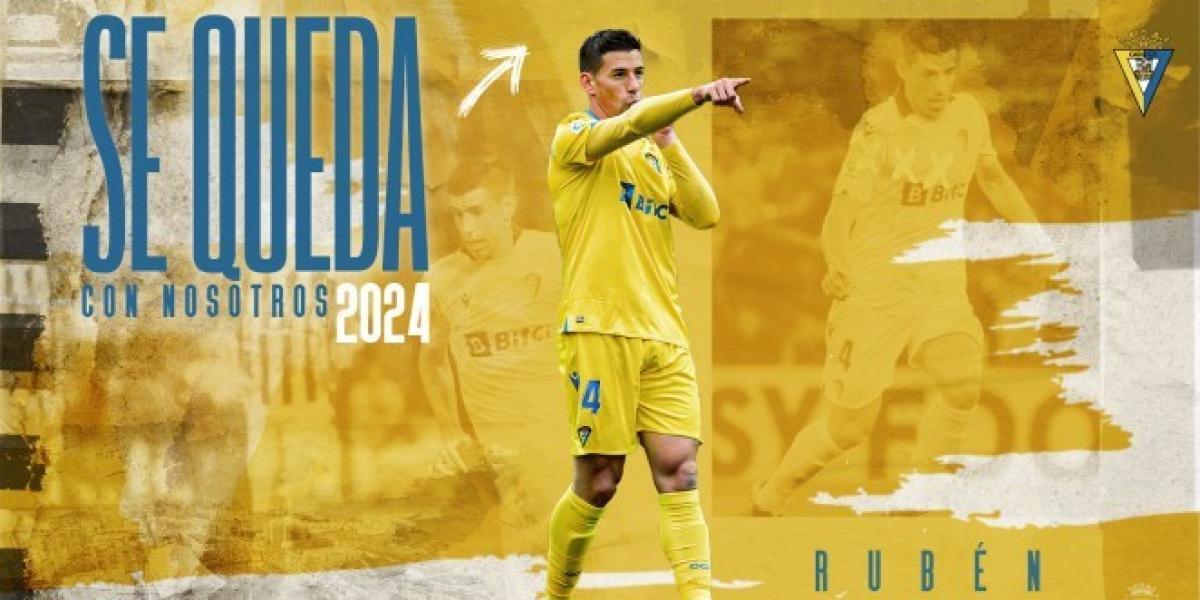 El Cádiz oficializa la compra de Rubén Alcaraz