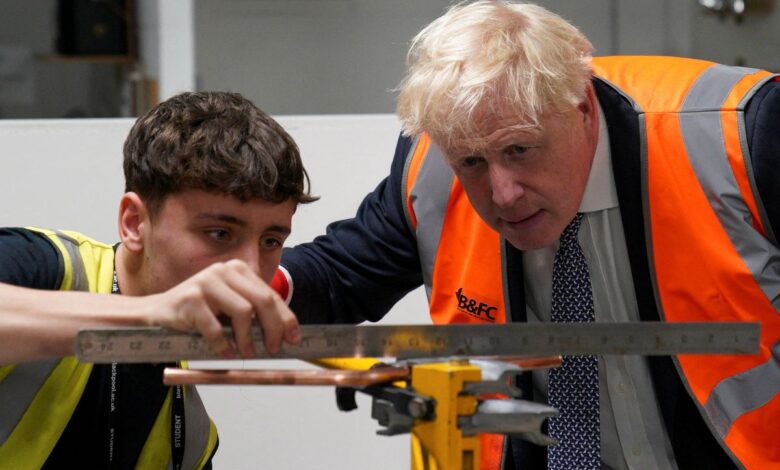 El Gobierno de Johnson inicia el lunes los trámites para suspender el Protocolo de Irlanda del Norte