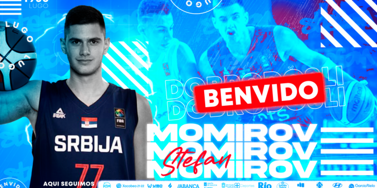 El Río Breogán incorpora al alero serbio Stefan Momirov