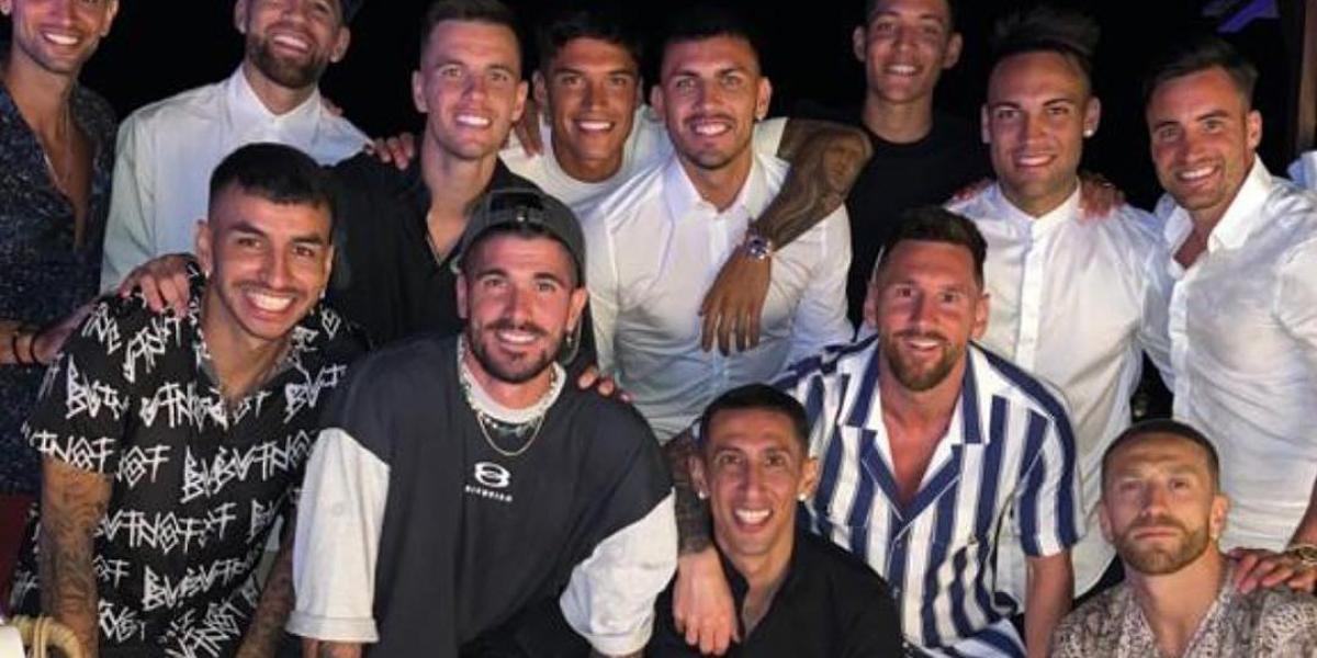 El cumpleaños de Messi, muy rojiblanco