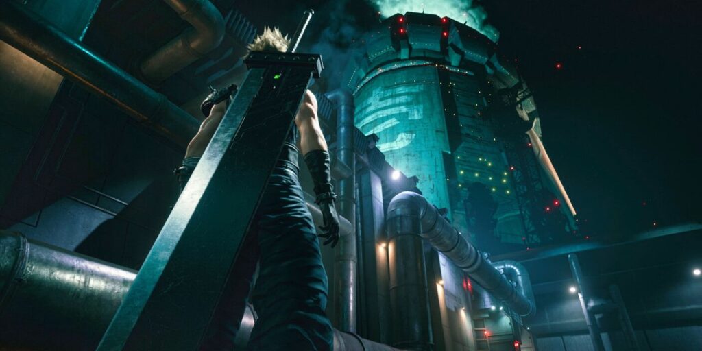El efecto de renacimiento de FF7 en la espada Buster de Cloud no es lo que parece