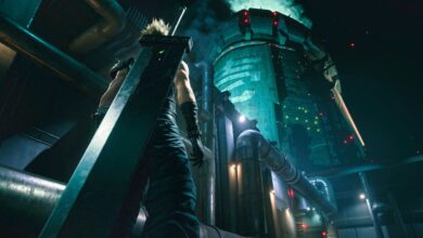 El efecto de renacimiento de FF7 en la espada Buster de Cloud no es lo que parece