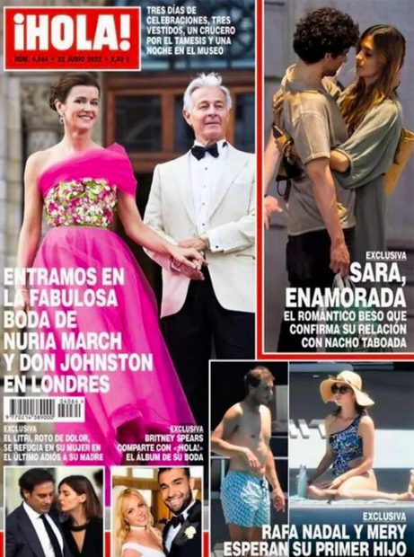 Portada de la revista '¡Hola!' / '¡Hola!'