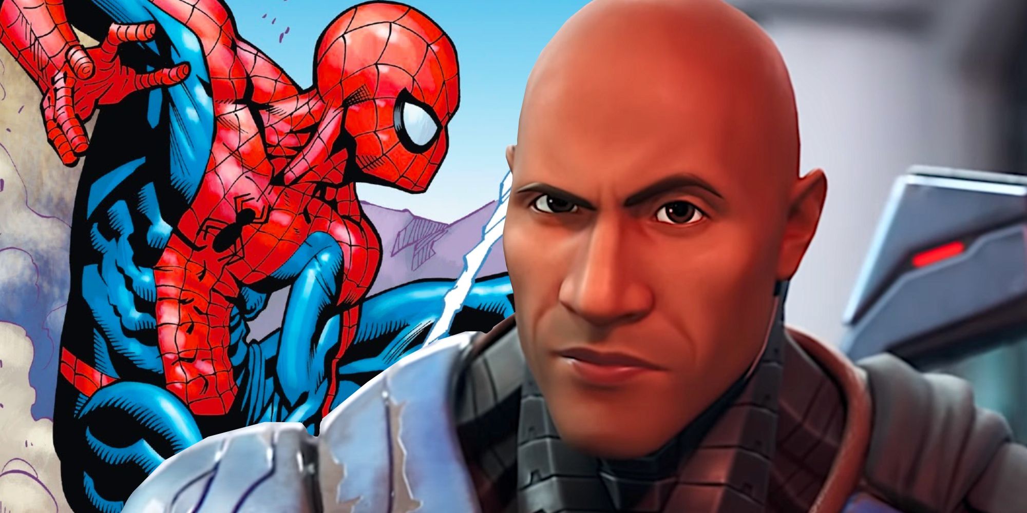 El héroe Fortnite de The Rock recibe el máximo cumplido de Marvel