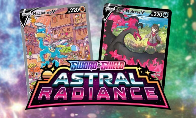 El mejor arte de cartas Pokémon TCG del conjunto Astral Radiance