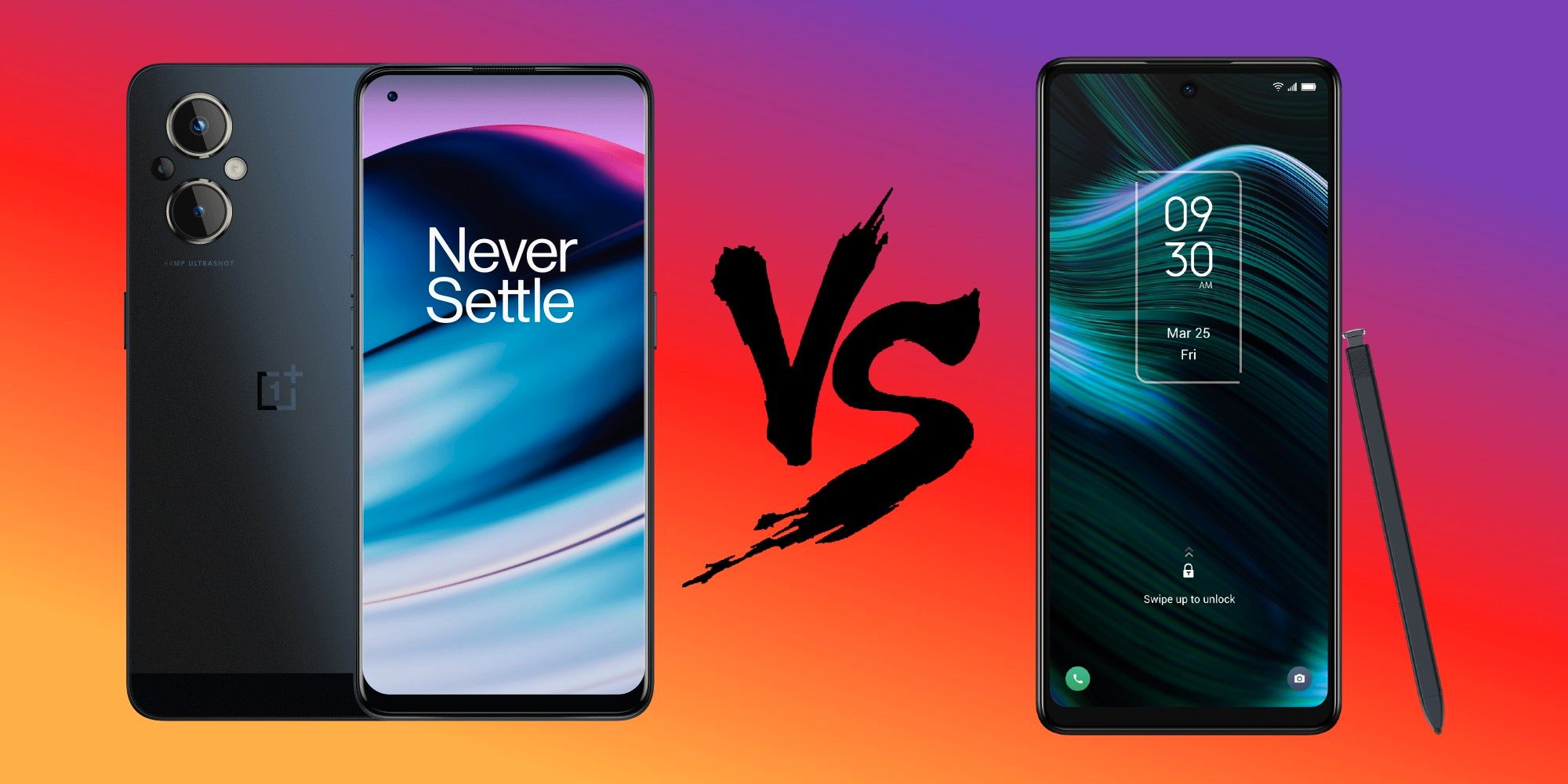 El mejor teléfono 5G económico de T-Mobile: OnePlus Nord N20 Vs TCL Stylus 5G