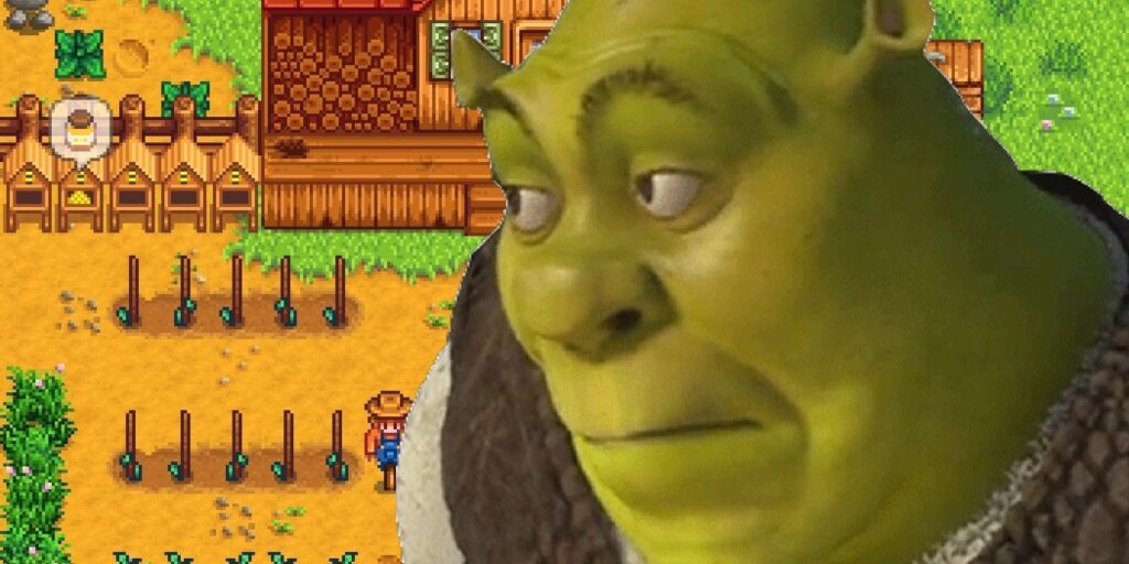 El mod Shrek de Stardew Valley incluso mejora las amistades