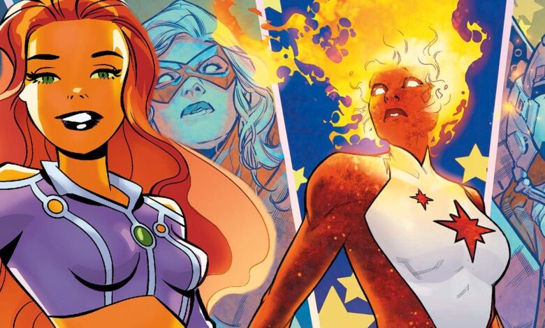 El nuevo Capitán Marvel acaba de convertirse en la respuesta a Starfire de DC