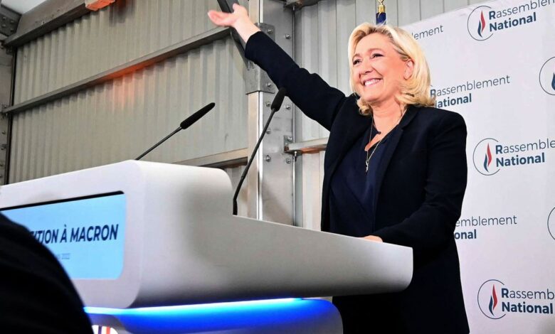 El partido de Le Pen consigue grupo propio al alcanzar su mejor resultado en unas legislativas