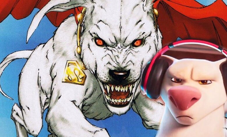 El perro de Superman da más miedo de lo que pretende League of Super-Pets