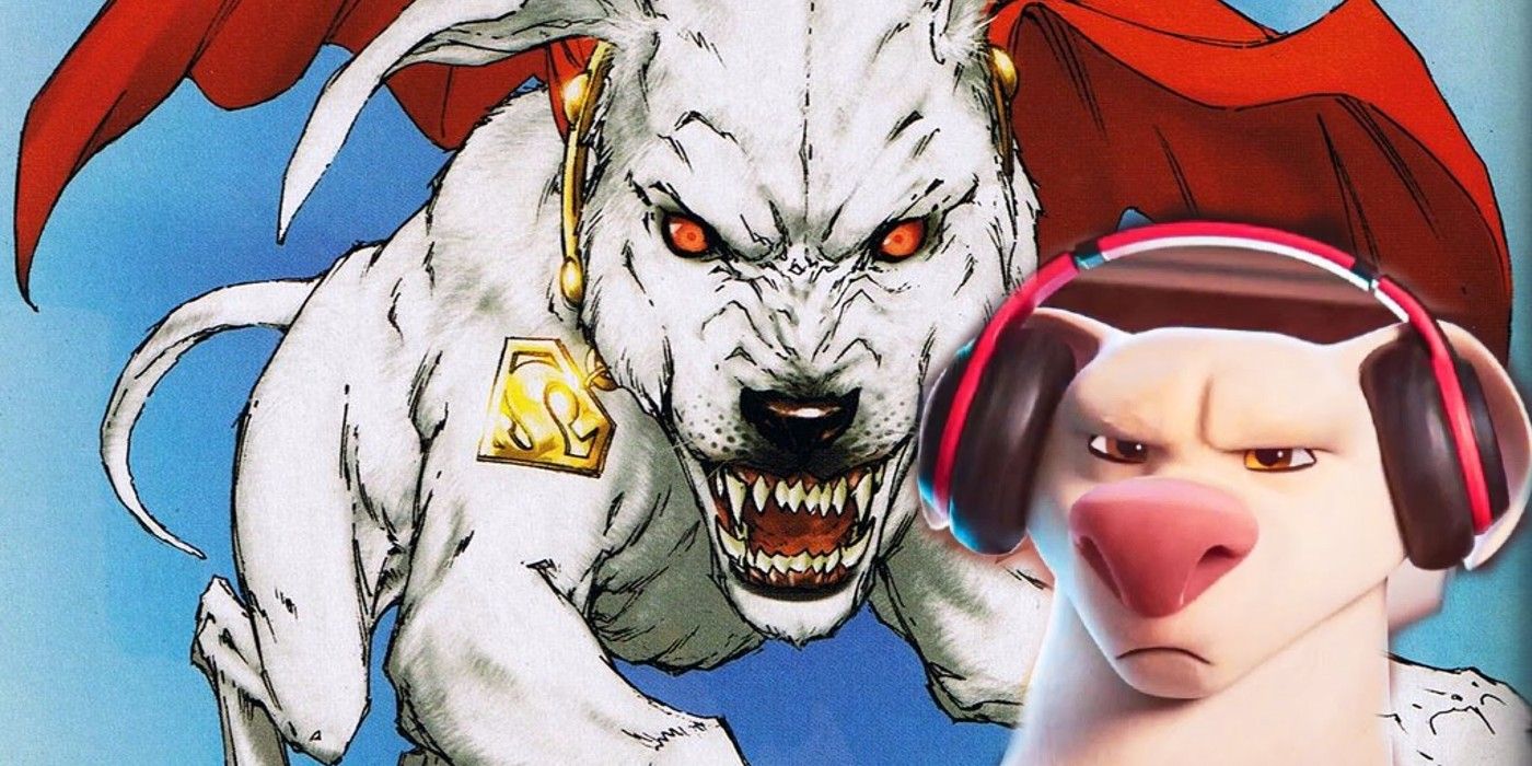 El perro de Superman da más miedo de lo que pretende League of Super-Pets