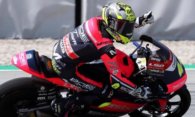 El sevillano David Muñoz sienta cátedra en Assen