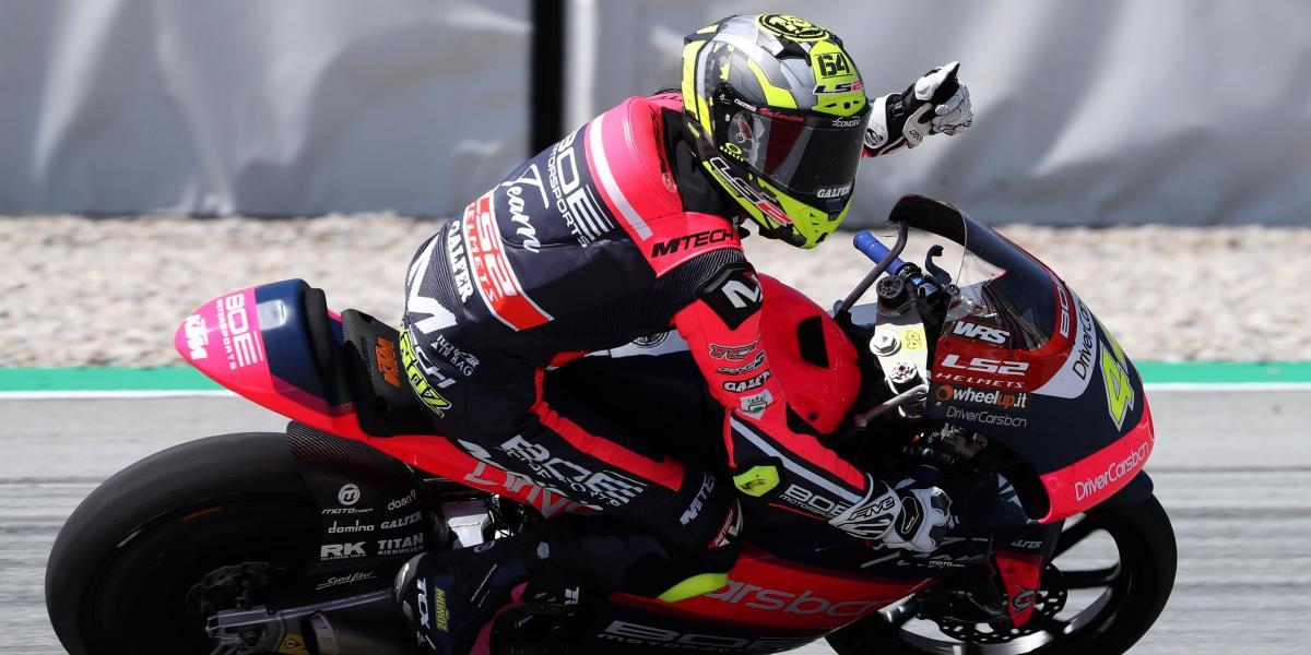 El sevillano David Muñoz sienta cátedra en Assen