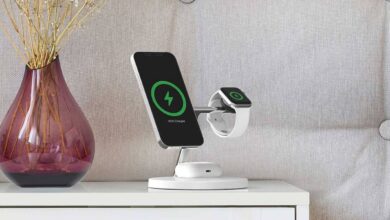 El soporte MagSafe inalámbrico 3 en 1 de Belkin puede cargar rápidamente su Apple Watch