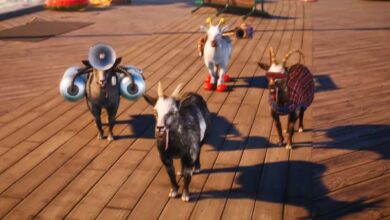 El tráiler de Goat Simulator 3 muestra cabras que conducen y vuelan