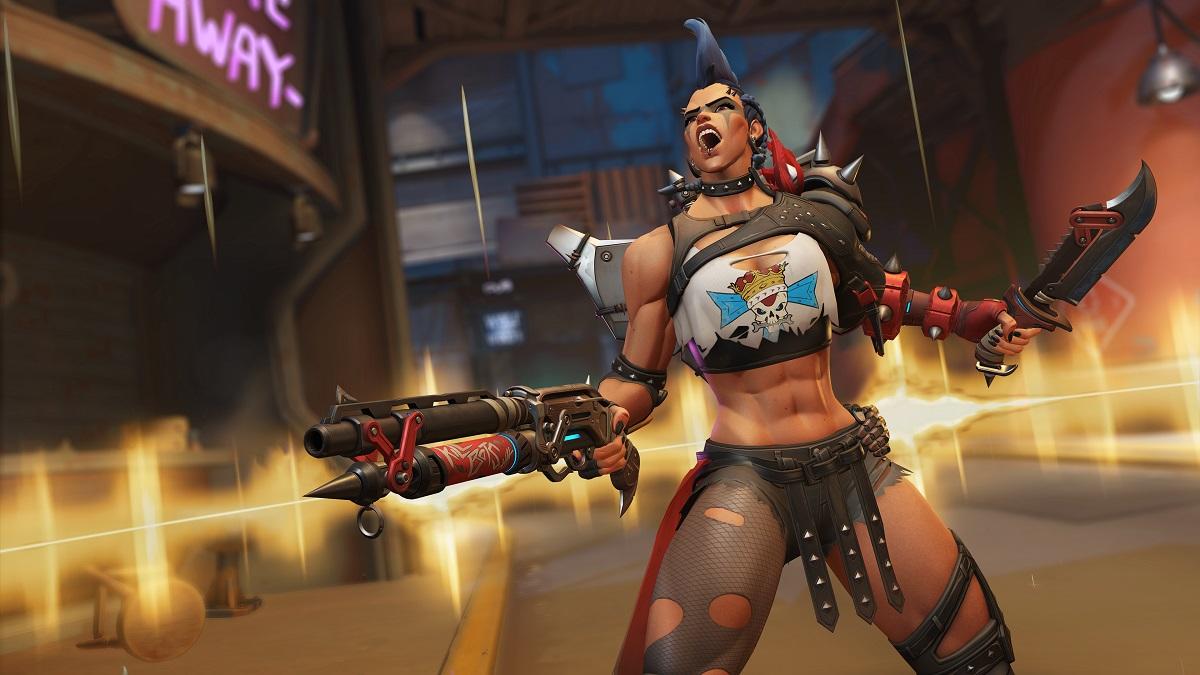 El tráiler de Overwatch 2 muestra la jugabilidad de Junker Queen