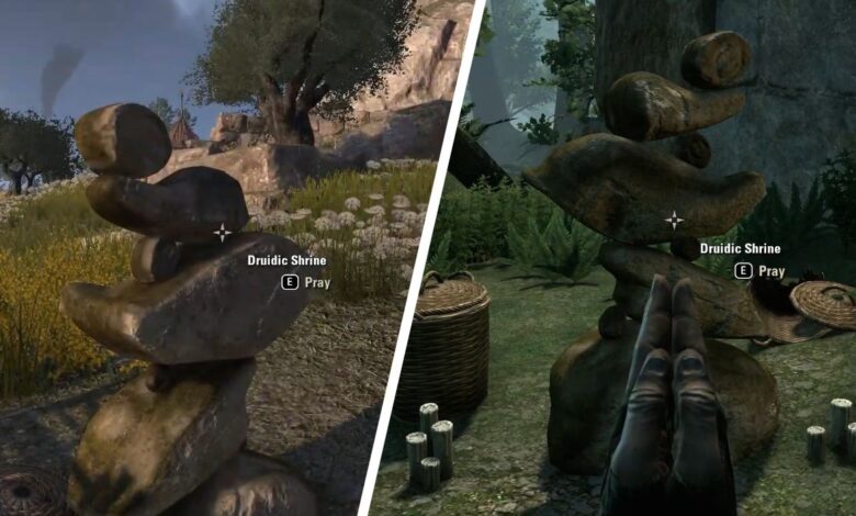 Elder Scrolls Online: High Isle - Ubicación de todos los santuarios druidas