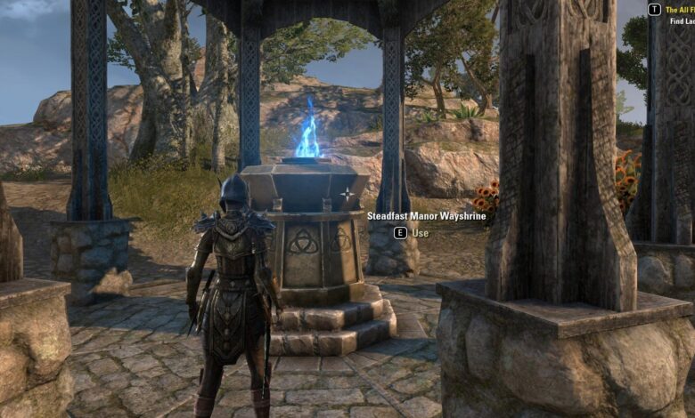 Elder Scrolls Online: High Isle: todas las ubicaciones de Wayshrine