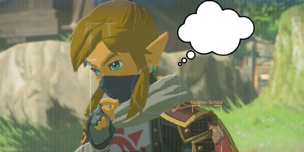 Enlace de registro de aventuras de BOTW completamente cambiado en inglés