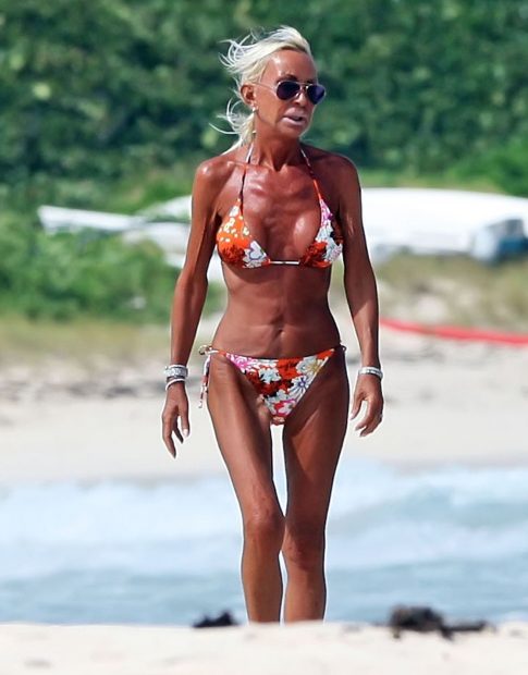 Donatella Versace bronceada / Gtres