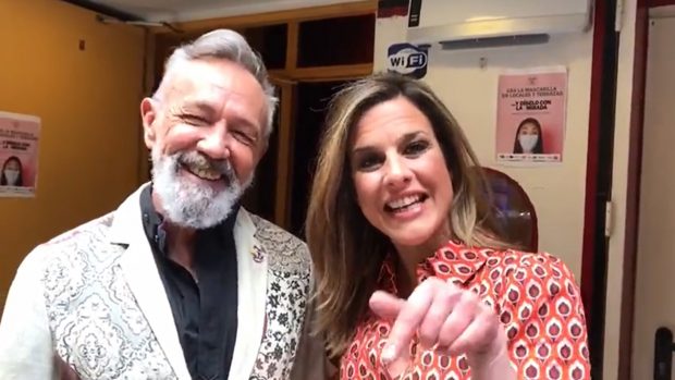 Rafa Sánchez y María Gracia / Telemadrid