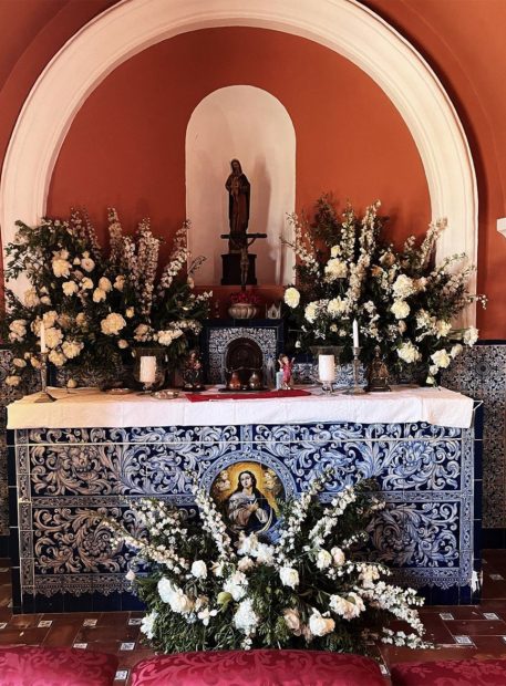 Eugenia Osborne en la comunión de sus hijos / Instagram