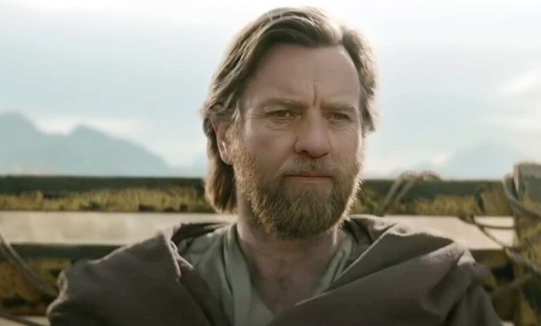 Ewan McGregor reemplazado por Alec Guinness en el video de Obi-Wan Kenobi Show