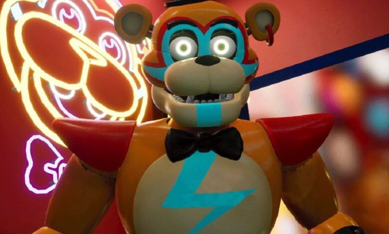 FNAF: Glamrock Golden Freddy Art Imagines Animatronic retirado