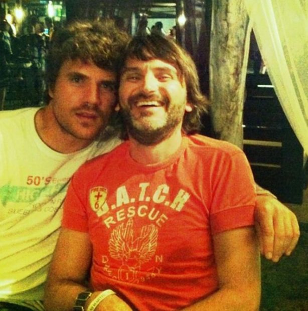 Fernando Tejero y Dani Martín posando / Instagram