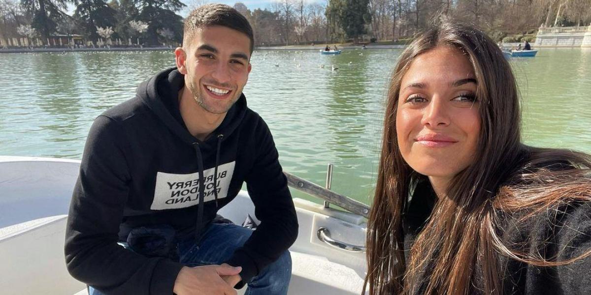 Así fue la dedicatoria de Ferran Torres a Sira Martínez en el Camp Nou