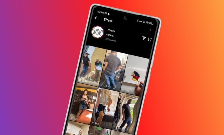 Filtro ondulado: cómo obtener el filtro viral de Instagram en TikTok