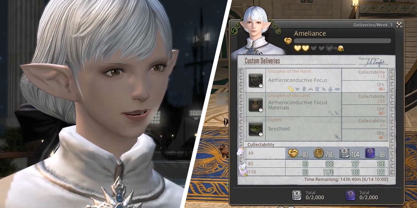 Final Fantasy XIV: Cómo desbloquear las entregas personalizadas de Ameliance