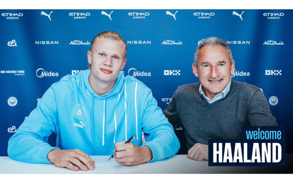 Firma Erling Haaland su "ciudadanía" en Manchester | Video