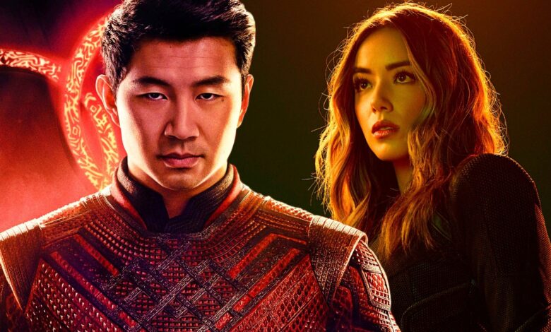 Fotos de Chloe Bennet y Simu Liu Spark Quake y Shang-Chi Crossover Hopes