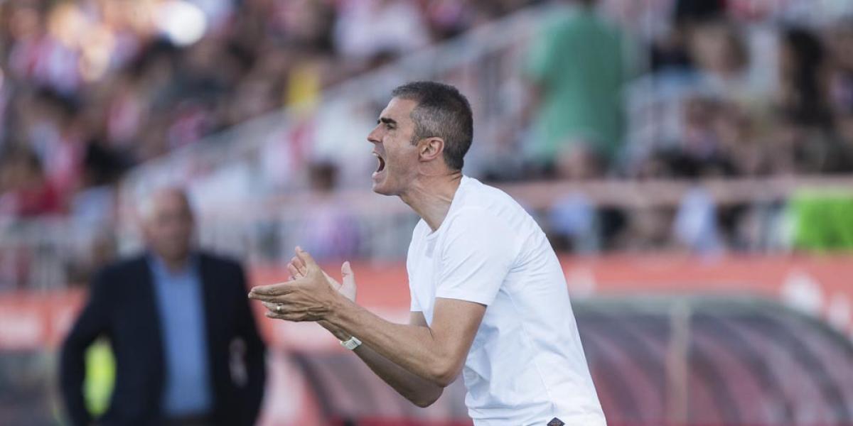 Garitano: "Estamos jugando contra un equipo muy bueno y esto va a ser duro"