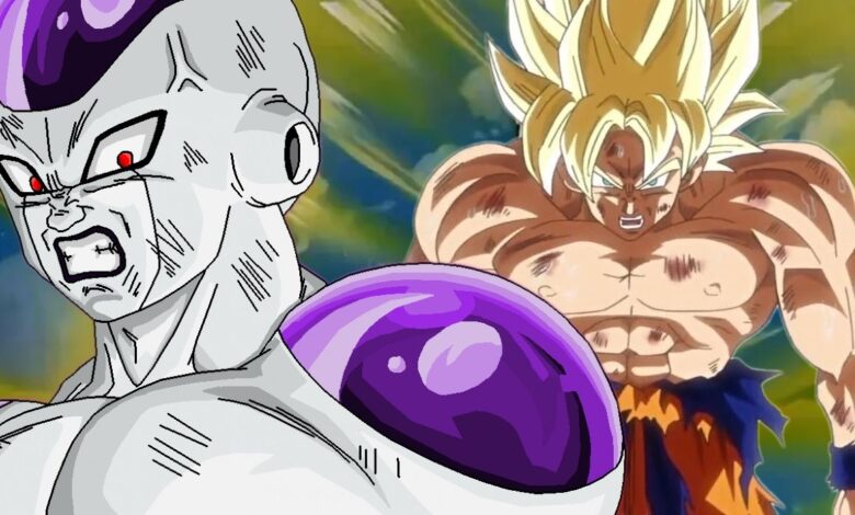 Goku vs Frieza obtiene un rediseño mítico en un fan art de Dragon Ball que deja boquiabierto
