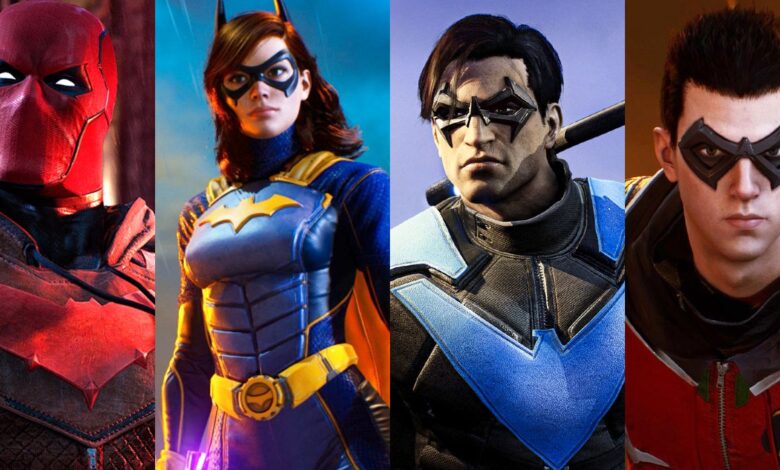Gotham Knights: los murales de Batgirl, Nightwing y Red Hood se apoderan de la ciudad